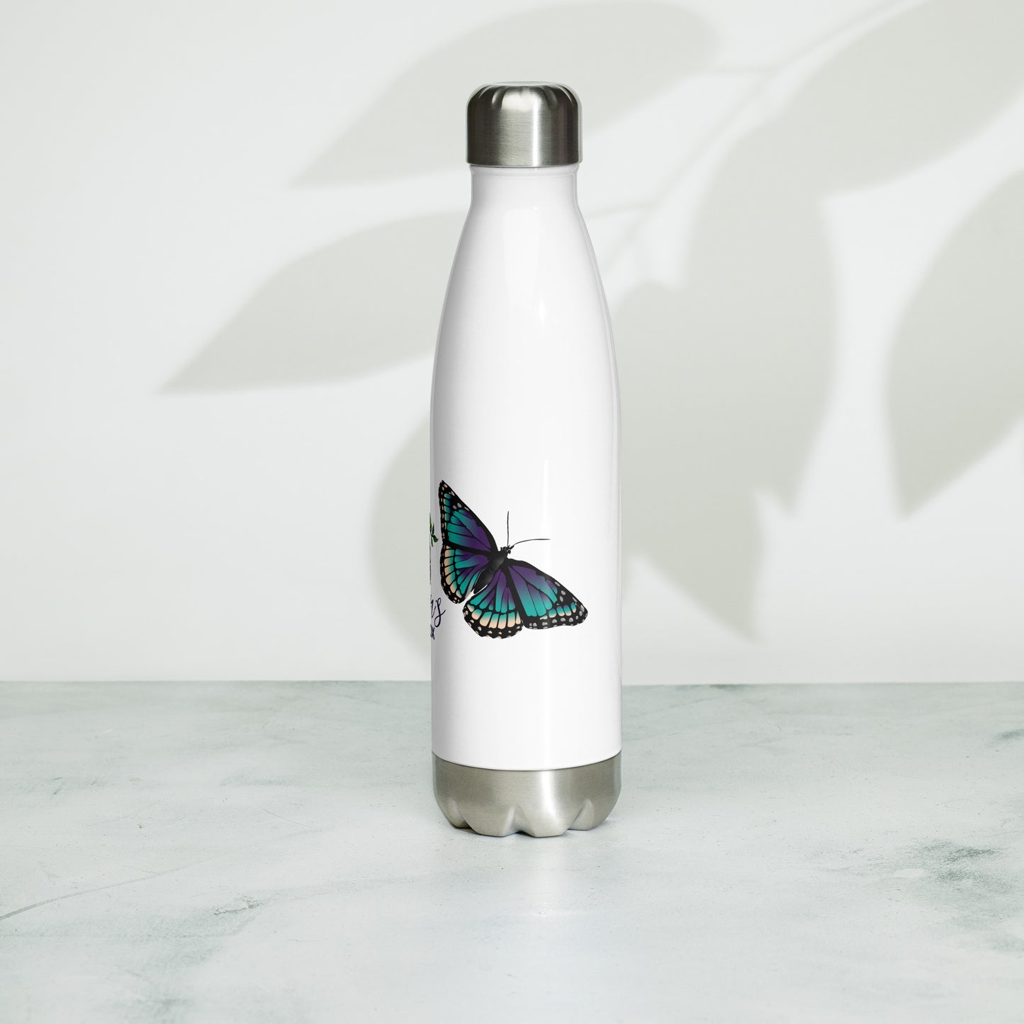 Stainless steel water bottle