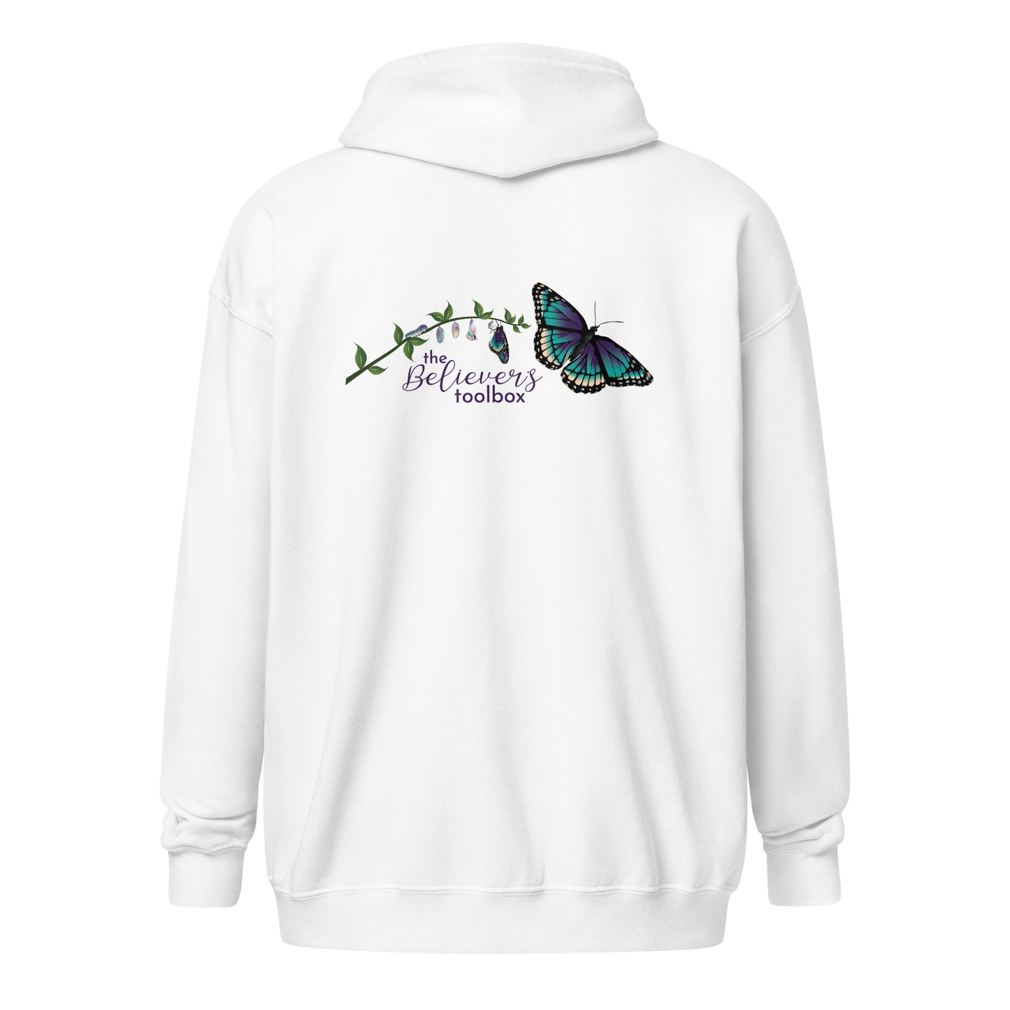 Unisex heavy blend zip hoodie