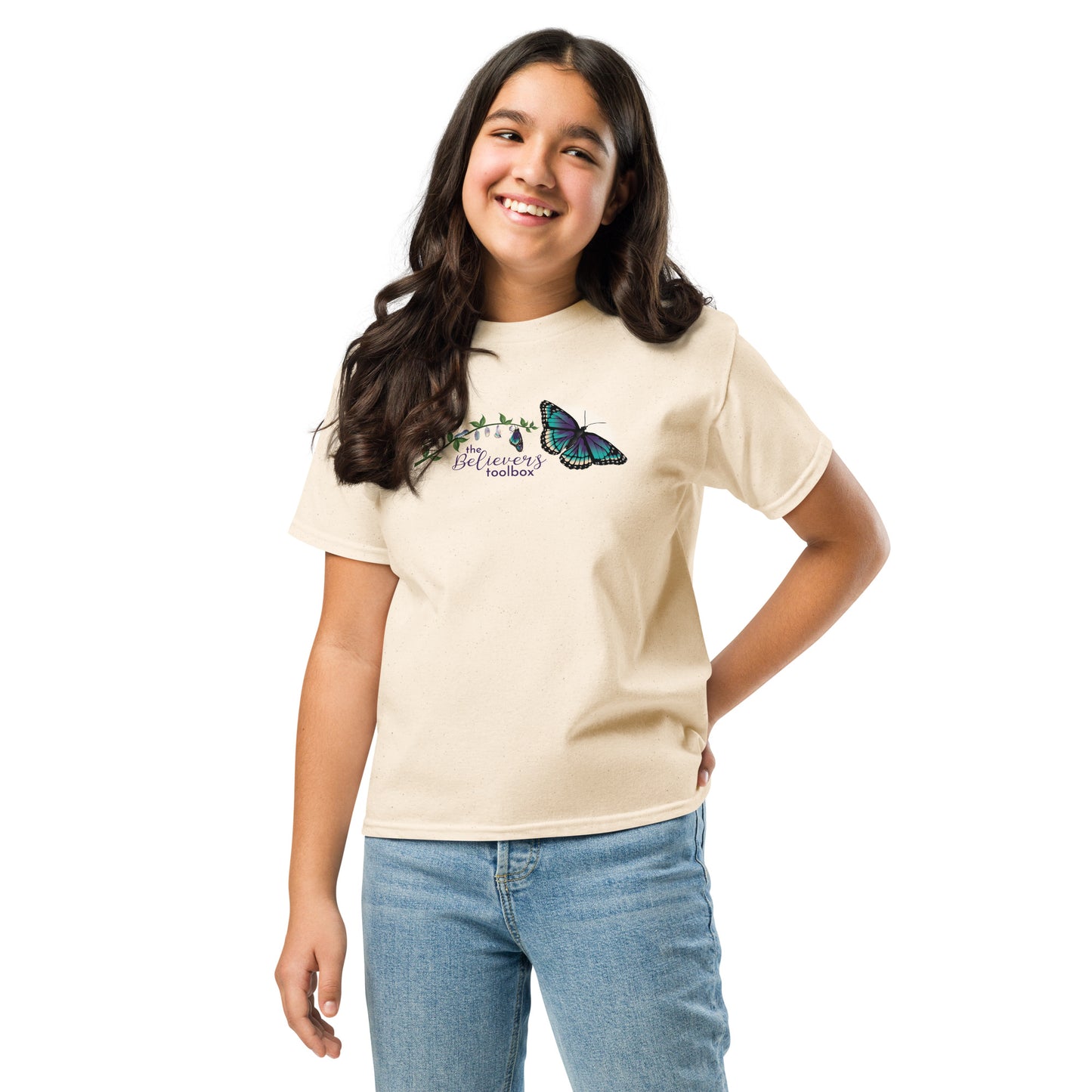Believer's Toolbox Butterfly - Youth classic tee