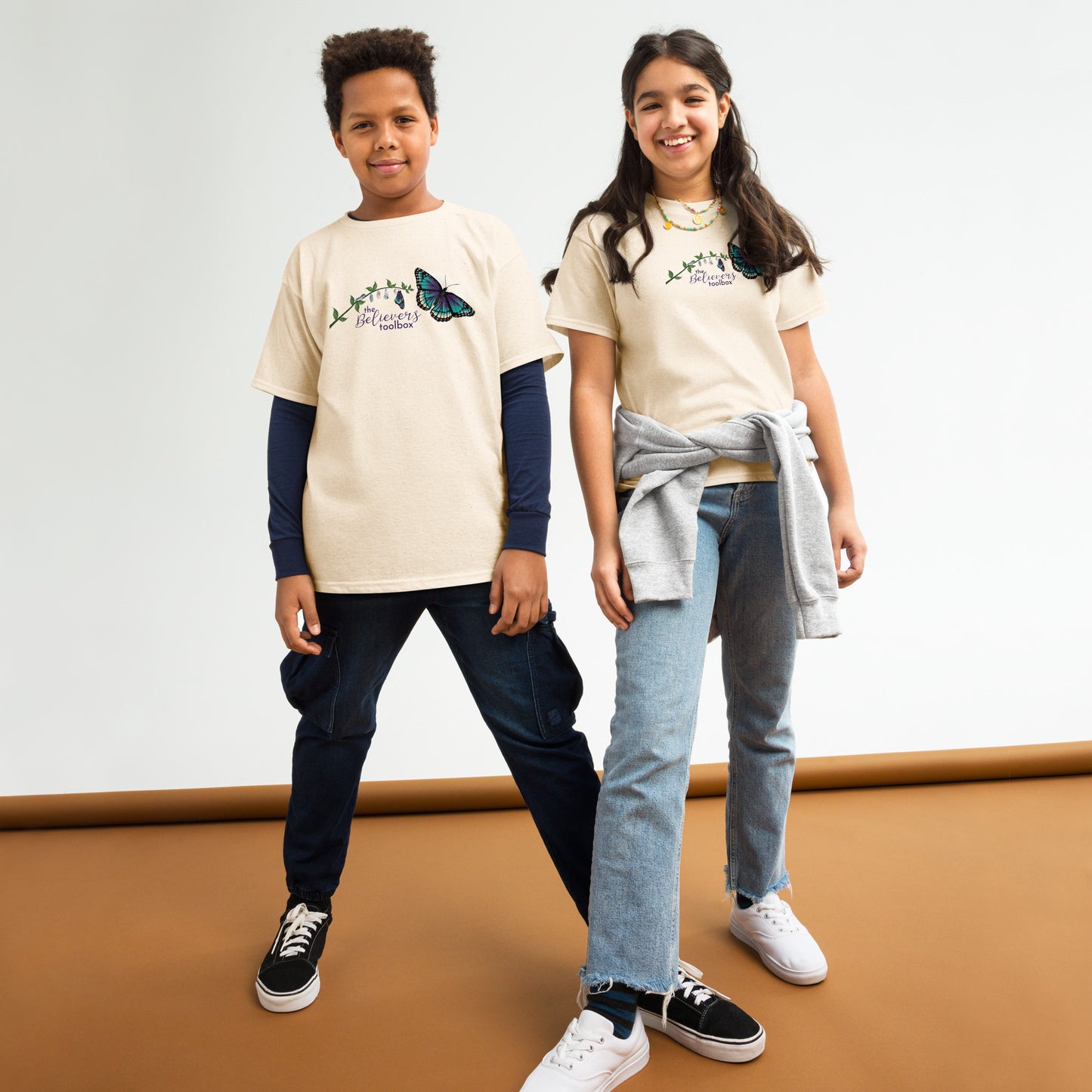 Believer's Toolbox Butterfly - Youth classic tee